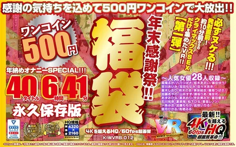 (A 1-Coin Price Special For 500 Yen) A Year-End Fan Appreciation Festival!! A Grab Bag Of Goodies 40 Titles 6 Hours, 41 Minutes - Better Than 4K, High-Quality / 60fps Super High Definition - Collector's Edition