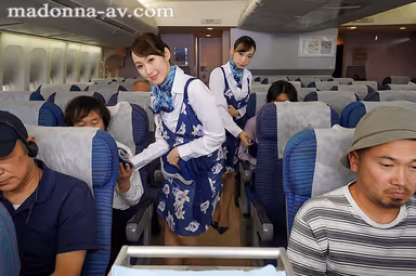 VR - I Got A Job As A Cabin Attendant And My Trainer Is A Slutty Married Woman Who Wants To Fuck Me On The Job And In The Air gallery