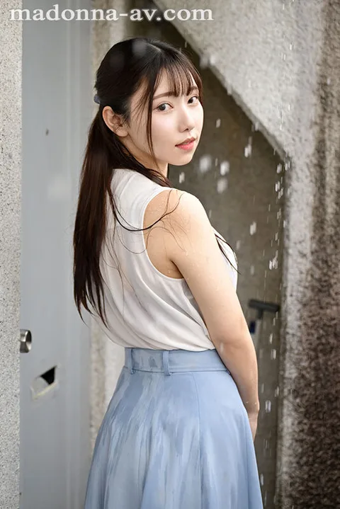 Mei Satsuki MadonnaVR First Appearance! 'Sorry, can I stay until my husband comes home?' The wife next door who drops her keys in a guerrilla downpour and invites me, a new graduate, to join her, a wet-haired married woman with excessive sexual desire, Nakadashi OK, floor don cowgirl seduction, super high quality 8K! gallery