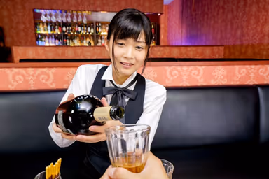 [VR] Forbidden Adult Fuck Creampie Cumshot With D***k Bartender Suzu Yamai gallery