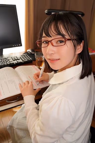 VR - I Get Propositioned By A Beautiful Studious Slut - Nagi gallery