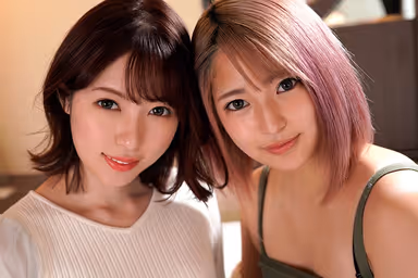 (VR) Creampie Threesome With The Best College Girls Money Can Buy Rena & Mitsuki gallery