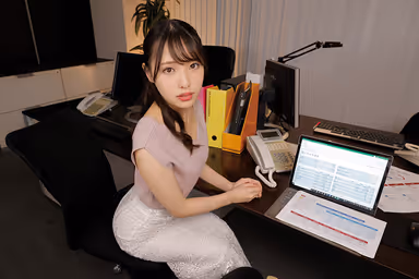 [VR] Working Overtime All Night With My Junior Madonna And We're Alone In The Office Until Morning... Hana gallery