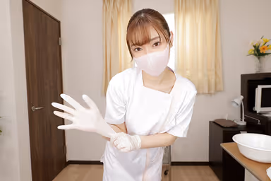 [VR] Hospitalization in which a beautiful masked nurse with a good body makes you ejaculate on her breasts, mouth, and pussy, day in and day out. gallery