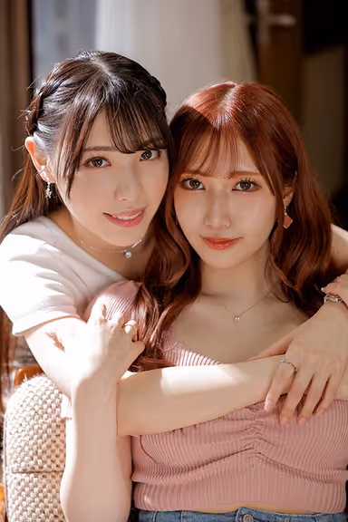 [VR] W strongest face combination! They were good friends in their hometown, and she was in the middle of a fatigue period. I was questioned by them and got an erection, which led to me being seduced and whispered to in a devilish manner, and I was pulled out while they were staring at me. gallery