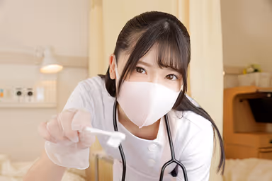 VR] Hospitalization in which a Masked Nurse Stares at You and Makes You Ejaculate Until You Leave the Hospital 2 gallery