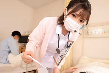 VR] Hospitalization in which a Masked Nurse Stares at You and Makes You Ejaculate Until You Leave the Hospital 3 gallery