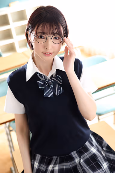 VR] [8K VR] The more serious and mature girls with glasses are actually educated girls with high erotic deviation who masturbate with boys in class! Yui gallery