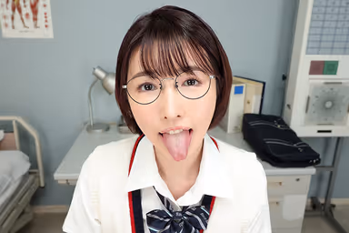 VR] [8K VR] The more serious and mature girls with glasses are actually educated girls with high erotic deviation who masturbate with boys in class! Yui gallery