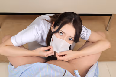 VR] [8K VR] Hospitalization in which a Masked Nurse Stares at You and Makes You Ejaculate Until You Leave the Hospital 5 gallery