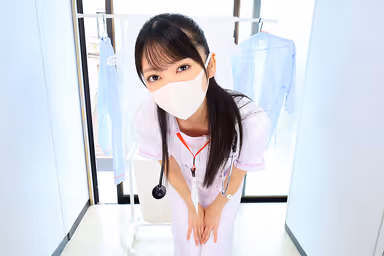 [VR] [8K VR] Hospitalization where a beautiful masked nurse stares at you and makes you ejaculate until you leave the hospital - Going to see the older sister you fell in love with 10 years ago. gallery
