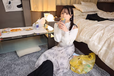 [VR] [8K VR] One-Night Sex with a Coworker Who Was Just the Right Distance Away from Work - Megumi gallery