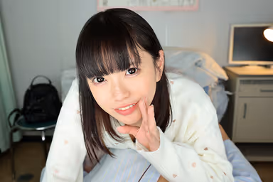 8K VR] J-chan, a junior who came to visit me in the hospital, has a crush on me for a long time. I can't move much and I'm not allowed to make a sound in the hospital, but I couldn't resist being seduced by her... Shizukuzuki Shinzakura-chan gallery