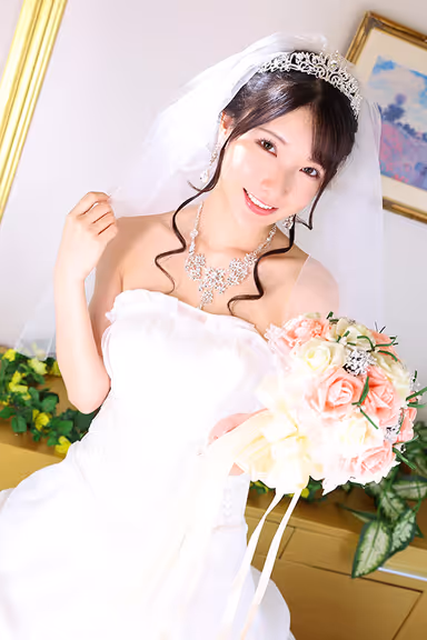 8K VR] During a wedding meeting with my girlfriend, I fell in lust with her in a wedding dress that she let me try on, and we confirmed our eternal love for each other via marriage sex Hikaru Miyanishi gallery