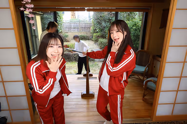 VR] [8K VR] For the sake of an ace, a management camp where everything is controlled by a good friend manager duo and squeezed until there is no more sexual desire, Ena-senpai and Yui-senpai. gallery