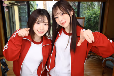 VR] [8K VR] For the sake of an ace, a management camp where everything is controlled by a good friend manager duo and squeezed until there is no more sexual desire, Ena-senpai and Yui-senpai. gallery
