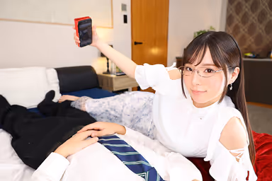 VR] [8K VR] When I wake up, a face I know peeks in from close up in a room I don't know. ...... A junior student with serious looks and sober glasses seduces me at the hotel with a woman's expression I've never seen before... Fully degraded Nakadashi intercourse Kasumi Matsumaru gallery