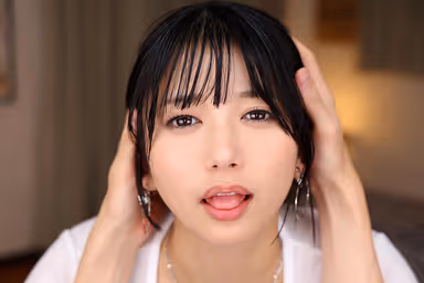 VR] [8K VR] Typhoon Day...My Childhood Friend Who Nursed Me in Sleep, Karin Kitaoka gallery