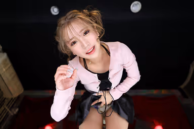 Aya Onamai is a hot and horny gal who is looking down on you while she gives you a dirty handjob, a deep-throated blowjob, and a close cowgirl position with a lot of naughty words! Aya Onami gallery