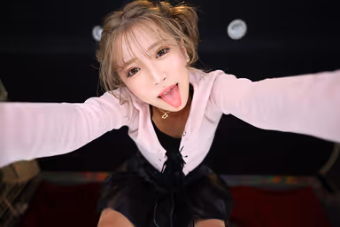 Aya Onamai is a hot and horny gal who is looking down on you while she gives you a dirty handjob, a deep-throated blowjob, and a close cowgirl position with a lot of naughty words! Aya Onami gallery