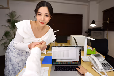 [VR] [8K VR] I can devote myself to work all night long because my cartoon BODY female boss makes me ejaculate endlessly with her super ceiling specialized angle 'yoshi yoshi' titty sucking staking piston after everyone leaves. Mina Kitano gallery