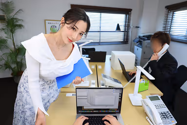 [VR] [8K VR] I can devote myself to work all night long because my cartoon BODY female boss makes me ejaculate endlessly with her super ceiling specialized angle 'yoshi yoshi' titty sucking staking piston after everyone leaves. Mina Kitano gallery