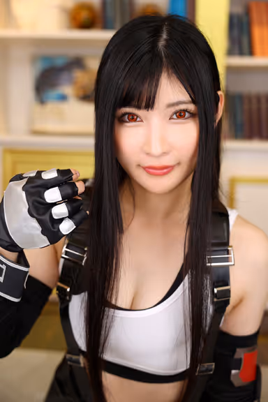 VR] [8K] 3cm face distance! JOI with a great view of your face! gallery