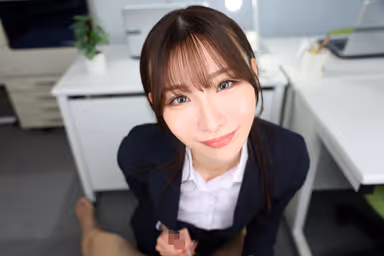 VR】【8K】Beautiful Woman Keeps Staring at You from Zero Distance While Giving You a Handjob and Blowjob, and You Can't Stop Ejaculating in Her Mouth gallery