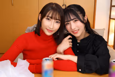 VR] [8K] My Ex-Girlfriend of 10 Years Brought Me a Beautiful Girlfriend! A harem threesome of one guy and two beautiful girls in a cumshot lesbian play. Miho Yukiyo, Yuika Onosaka gallery