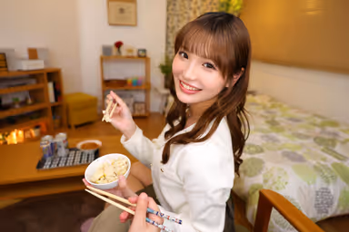 VR] [8K] I Was Seduced by a Beautiful Junior Office Lady Popular at Work and Squeezed for Sperm So Many Times I Forgot About Her Airu Sato gallery
