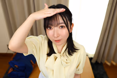 VR] [8K] Beautiful and Admired Cousin Who Is Far Away from Her Age Will Squeeze All of My Virginity and Sperm by Whispering Lewd Words and Eromatopoeia to Me - Erotic Voice Actor Alaska Office Lady Kiho Hoshina gallery