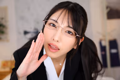 VR] [8K] Perfect secretary who performs all kinds of duties for the company handles the ejaculation of the president of the company who has a strong sexual appetite by changing her face of clerical and casual extraction sweet sado short stop impatient Dos strong● continuous ejaculation. Shiori Kuraki gallery