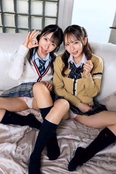 [VR] [8K] A Little Devil J-Style Duo’s After-School Breath Control Service: Drenched in Passionate, Deep Kisses and Suffocation Play That Pushes You to the Brink, Drowning You in Pleasure Until Your Brain Melts—Meisa Nishimoto & Hikaru Minazuki gallery