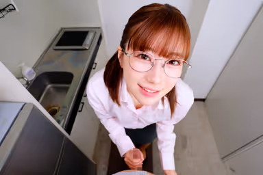 [VR] [8K] [This Woman Lets You Use Her Mouth as Much as You Want] She’ll Give You a Flirty Blowjob with a Smile Whenever She Gets the Chance—Yuki, 24, from the Accounting Department gallery