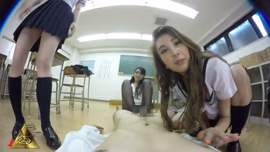 [VR] Group Of Sluts At School! gallery