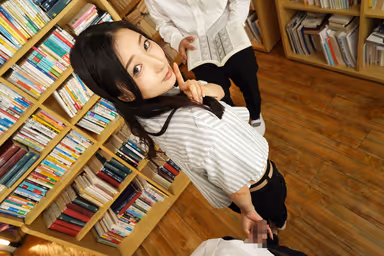 VR] Slutty Female Teacher Kasumi Tsukino Squeezes Your Cock While You Cannot Speak [8K gallery