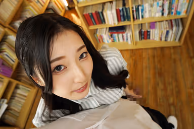 VR] Slutty Female Teacher Kasumi Tsukino Squeezes Your Cock While You Cannot Speak [8K gallery