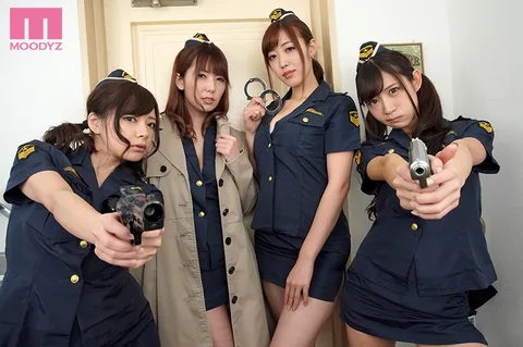 Miniskirt Panty Shot Police 24 Hours VR You've Suddenly Been Raided By The Cops, And Now You're Being Dragged Into A Holding Cell To Play That Game Of Good Cop Bad Cop, But Things Suddenly And Unexpectedly Turned Into A Hot Harlem Situation!! "But I Didn't Do Anything Wrong!" Can You Break Out Of This Prison And Escape These 4 Slut Cops...!? gallery