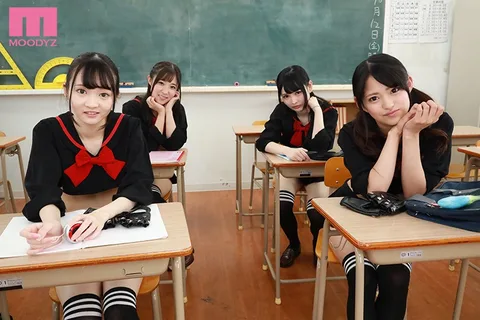 Miniskirt Panty Shot Action A Bad Girl Police VR Video As An Accomplice To The Crime, You're Being Furiously Investigated By 4 S******s! "If You Take Us Lightly, You'll Be Sorry!!" They May Look Cute, But These Bitches Are Gonna Give You The Hardcore Harlem Treatment Until You Confess Your Crimes A Five-Way Fuck Fest Special!! gallery