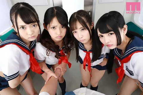 Miniskirt Panty Shot Action A Bad Girl Police VR Video As An Accomplice To The Crime, You're Being Furiously Investigated By 4 S******s! "If You Take Us Lightly, You'll Be Sorry!!" They May Look Cute, But These Bitches Are Gonna Give You The Hardcore Harlem Treatment Until You Confess Your Crimes A Five-Way Fuck Fest Special!! gallery