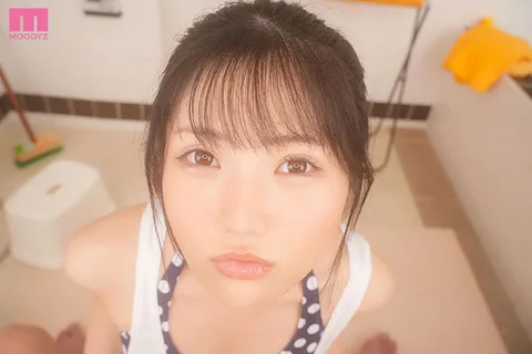 Lolita Kawaii Signboard Girl at a Public Bathhouse Who Proudly Comes into the Men's Bath to Check on Penises Secretly Has Nakadashi Sex with a Customer (Me) She Likes! Mika Natsuiro gallery