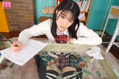 VR] [Absolute Domain Pantyla Seduction VR] I couldn't resist the seduction of a student who is not very talkative... I gave her a beautiful leg and thigh job and fucked her in pants with her pussy juices sinking into her. gallery