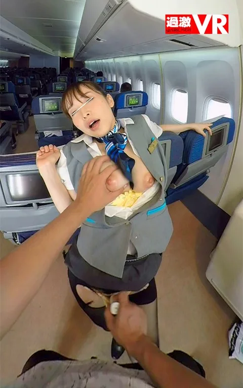 The Airplane Pervert Who Likes Flight Attendants Creampie Specials VR 2 gallery