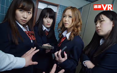 [VR] Suzu And I Were Bullied, And F****d Into Having Creampie Sex, In This Sad VR Sex Experience gallery