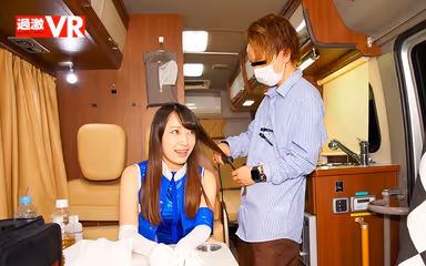 [VR] I'm A Bus Driver Driving People To A Film Event "Are You Married?" This Cute Race Queen Will Manage To Slip Away From Her Manager During The Shoot And Confessed Her Love For You... gallery
