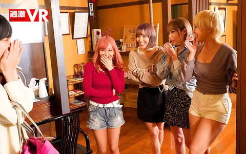 While On A Hot Spring Resort Vacation With My Girlfriend, She Sucked 8 Cum Shots Out Of Me I Was Surrounded By These Slutty Gal Bitches And Experienced 5-Way Reverse NTR Harem Plays The Entire Time gallery