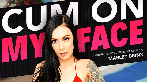 Marley Brinx fucking in the with her tattoos vr porn
