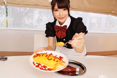 [VR] You Can Creampie These Sexy Young Maids All You Want Members Only A Reserved Maid Cafe Haruka Namiki gallery
