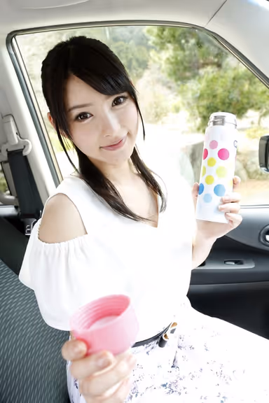 [VR] A Lovey Dovey Creampie VR Date With Haruka Namiki Filled With Plenty Of Close And Tight Car Sex gallery