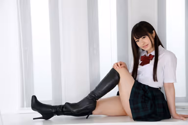 [VR] Kanon Is A S********l And Right Now We're Living Together I'm Having Uniform & Boots Cosplay And All The Creampie Sex I Can Handle Kanon Momojiri gallery